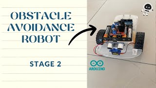 Obstacle Avoidance Robot Stage2 [upl. by Douglas]