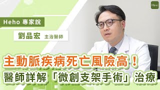 主動脈疾病死亡風險高！醫師詳解「主動脈微創支架手術」治療方式｜Heho專家說 [upl. by Noakes]