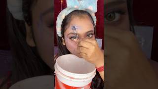 Reverse makeup result reversed makeup youtubeshorts makeuptutorial p [upl. by Llemhar]