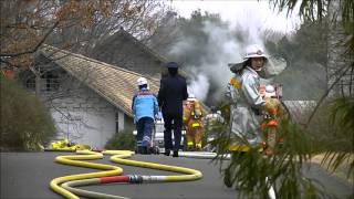 2012 214 小平市 サレジオ学園 出火 [upl. by Funk]