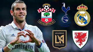 Gareth Bale  First amp Last Goal For Every Team [upl. by Nnaitak330]