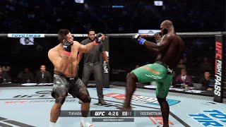 Tai Tuivasa Vs Jairzinho Rozenstruik  UFC 2 [upl. by Stanwood]