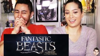 Fantastic Beasts amp Where To Find Them trailer reaction [upl. by Anol129]