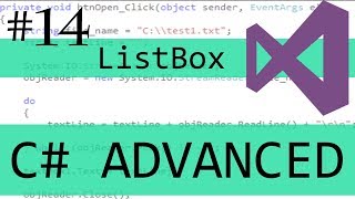 14 C Avançado  Windows Forms ListBox MenuStrip MessageBox [upl. by Lasorella]