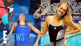 Swimmer Tamara Potocka COLLAPSES After 200Meter Individual Medley Race  2024 Olympics  E News [upl. by Iy89]