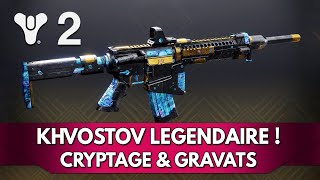 Destiny 2 Tuto FR  Khvostov Légendaire  Code de Cryptage Perdu amp Gravats [upl. by Lamar]