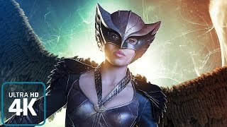 Hawkgirl All Powers from the Show [upl. by Ardnohsal305]