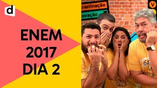 COMO FOI O SEGUNDO DIA DO ENEM 2017  MATEMÁTICA E CIÊNCIAS DA NATUREZA  PLANTÃO DESCOMPLICA [upl. by Consalve]