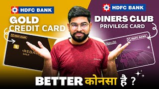 Regalia Gold Vs Diners Club Credit Card  All Benefits amp Features [upl. by Patin]