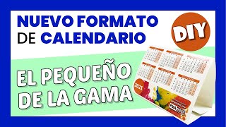 💡 Haz CALENDARIOS DE SOBREMESA para 2024 imprimible PRETROQUELADO con PLANTILLAS GRATIS 140x102 mm [upl. by Anica581]