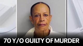 Woman 70 found guilty of murder in stabbing death of man [upl. by Webber]