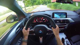 2019 BMW X4 xDrive 20d M Sport  POV Review [upl. by Sungam463]