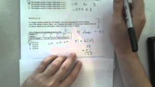 Florida Algebra 1 End of Course EOC Exam practice Part 1 [upl. by Ronnholm]