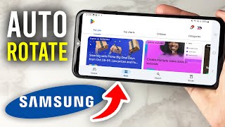 How To Auto Rotate Screen On Samsung Phone  Full Guide [upl. by Georgine]