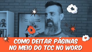 Como deitar páginas no meio do TCC SurraNoOffice NOVO [upl. by Rand]