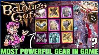 Baldurs Gate 3  The MOST POWERFUL Items in Game  10 Best GAME CHANGING Armor Armour Build Guide [upl. by Galen]