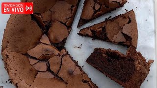 Torta marquise de chocolate sin harina  CLASE DE COCINA EN VIVO [upl. by Muslim]