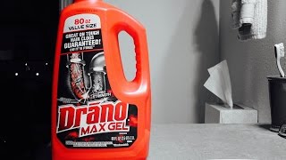 Drano Max Gel Review amp Demo [upl. by Brozak]