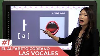 Aprender coreano con Carolina Kim 1 El alfabeto  Las vocales Clase de coreano en español [upl. by Suirtemid]