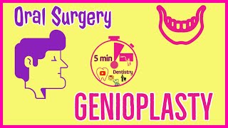 GENIOPLASTY  ORTHOGNATHIC SURGERY  ORAL SURGERY  easy lecture  exam notes  5 min DENTISTRY [upl. by Nelyt]