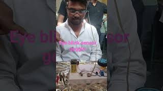 Eye blink sensor goggle testingDP vipra college Bilaspur Himesh Khare college trending viral [upl. by Enael]