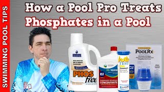 How a Pool Pro Treats Phosphates in a Swimming Pool [upl. by Ludly]