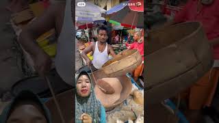 Cara buat popcorn di India shortvideo videoreaction popcorn [upl. by Peggie]