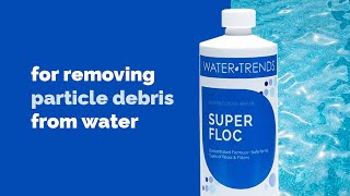 Super Floc The Ultimate Solution for CrystalClear Pool Water [upl. by Negris756]