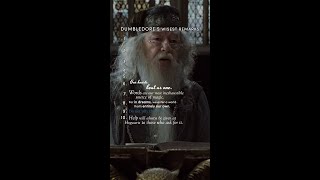 Wise words from Dumbledore HarryPotter AlbusDumbledore [upl. by Lavella]