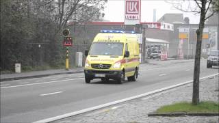 Brandweer Gent  Interventie ziekenwagen W90 [upl. by Fusco251]