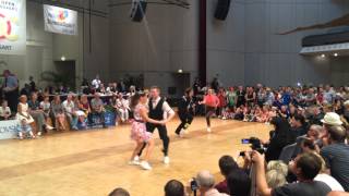 World Championship Boogie Woogie 2015 Heat 10 Ole amp Tuva [upl. by Eleph712]