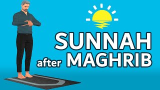 How to pray Sunnah after Maghrib for men beginners  with Subtitle [upl. by Batchelor430]