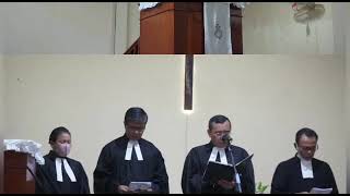 Berkat luar biasa kunjungan ompui ephorus HKBP Pdt Dr Robinson Butarbutar ke HKBP babelan kota [upl. by Filmer959]