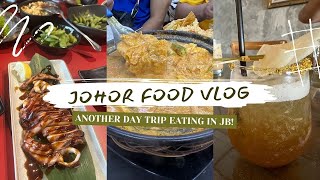 Johor Food Road Trip Crossing Causeway for Curry Fish amp Beef Yakiniku Exploding Sony earphones [upl. by Htirehc834]