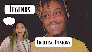 Counselor Intern Reacts To Legends amp Fighting Demons By JuiceWRLD  JuiceWRLD Reaction Video [upl. by Teplica]