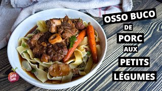 OSSO BUCO DE PORC EXQUIS aux petits légumes racine [upl. by Rosa]