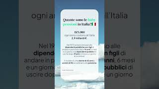 Tu andresti in pensione a 40 anni🎯 pensione previdenza [upl. by Lenora]