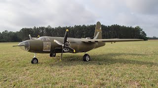 Wowplanes 60quot B26 Marauder by John Morgan  SEFF 2017 [upl. by Rriocard]