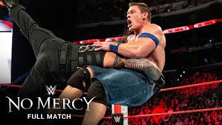 FULL MATCH Roman Reigns vs John Cena WWE No Mercy 2017 [upl. by Gaves954]