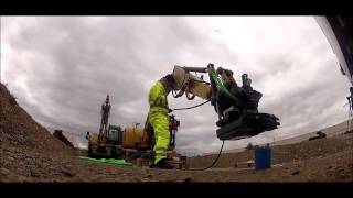 Installing Steelwrist Tiltrotator [upl. by Saimon830]