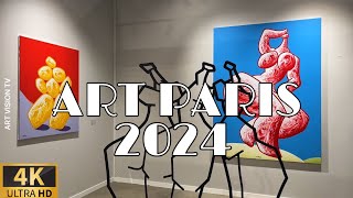 🇫🇷PARIS ART FAIR ART PARIS 20244K ULTRA HIGH DEFINITION 04APRIL2024 [upl. by Akirahc]