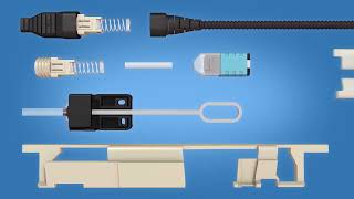 FUJIKURA  AFL FUSEConnect® MPO Connectors on 3mm cord [upl. by Ymiaj]