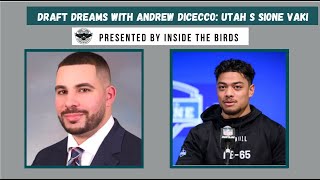 Draft Dreams With Andrew DiCecco An Interview With Utah SRB Sione Vaki [upl. by Orlanta]