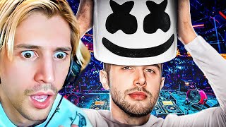 Unmasking Marshmello  xQc Reacts [upl. by Ultun]