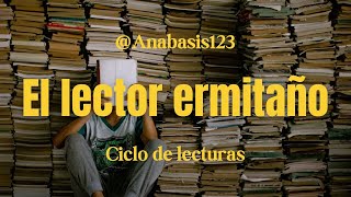 EL LECTOR ERMITAÑO MICHEL ONFRAY ANTIMANUAL DE FILOSOFÍA TE MASTURBÁS EN EL PATIO DE LA ESCUELA [upl. by Acinor243]