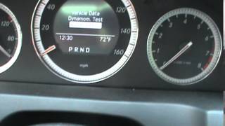 Reset Mercedes CClass Service Indicator [upl. by Ayekat974]