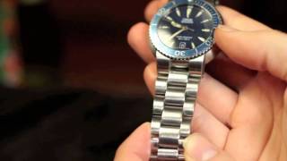 Oris TT1 Diver Date Review 733 7553 8555 MB Mens dive swiss dive watch [upl. by Austine]