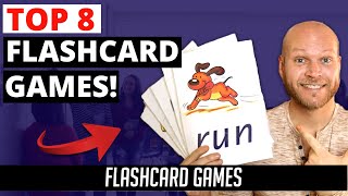 Flashcard Games  Top 8 Flashcard Review Games  ESL Flashcard Games [upl. by Heurlin]