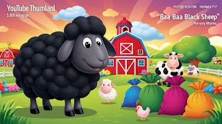 quot🎶 Baba Black Sheep Fun amp Learning with Catchy Kids Nursery Rhymes 🐑✨quot [upl. by Androw]