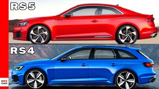 2018 Audi RS5 vs 2018 Audi RS4 Avant Launch Control amp Acceleration [upl. by Eva]